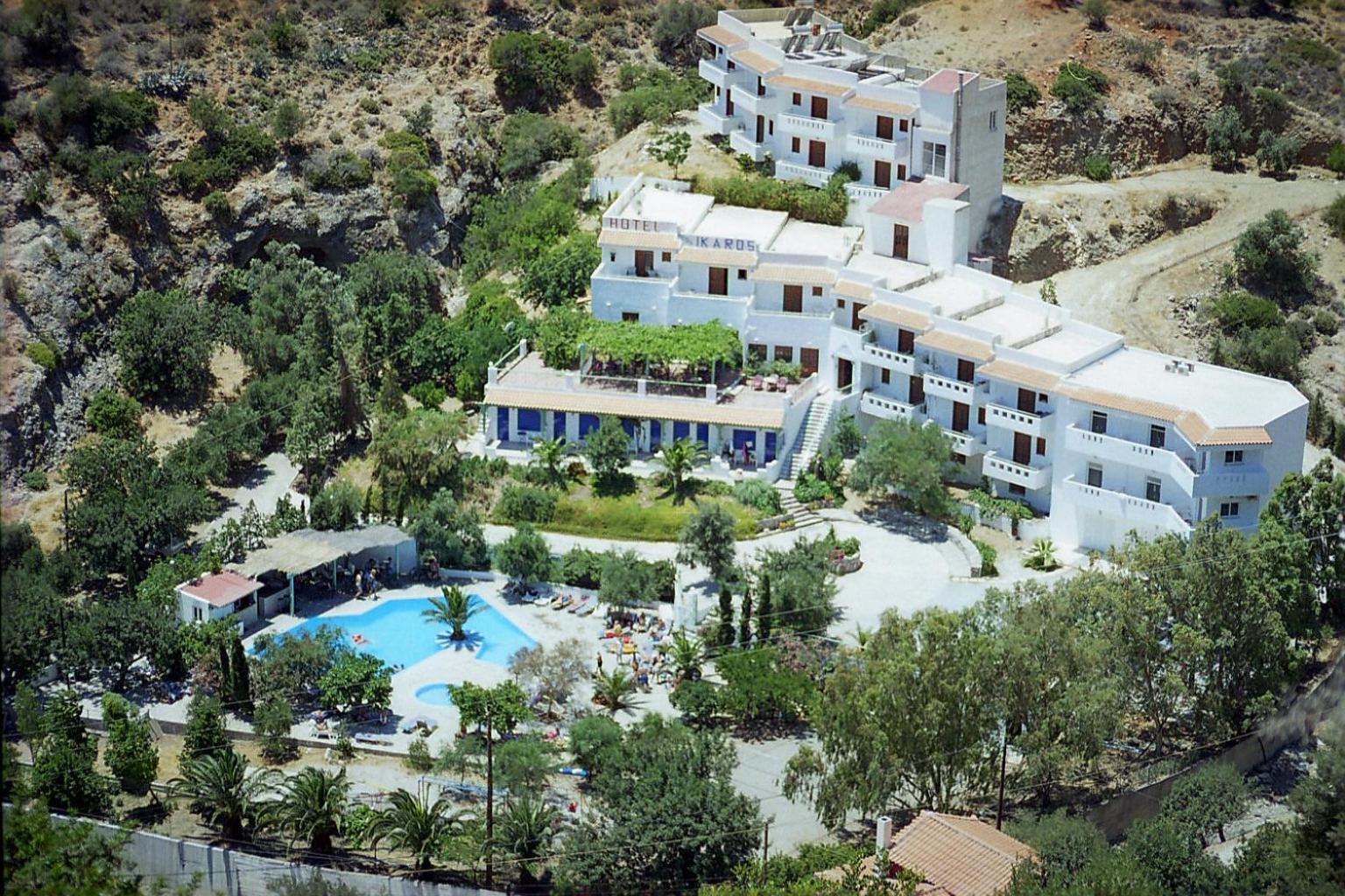 Hotel Neos Ikaros Agia Galini Exteriér fotografie